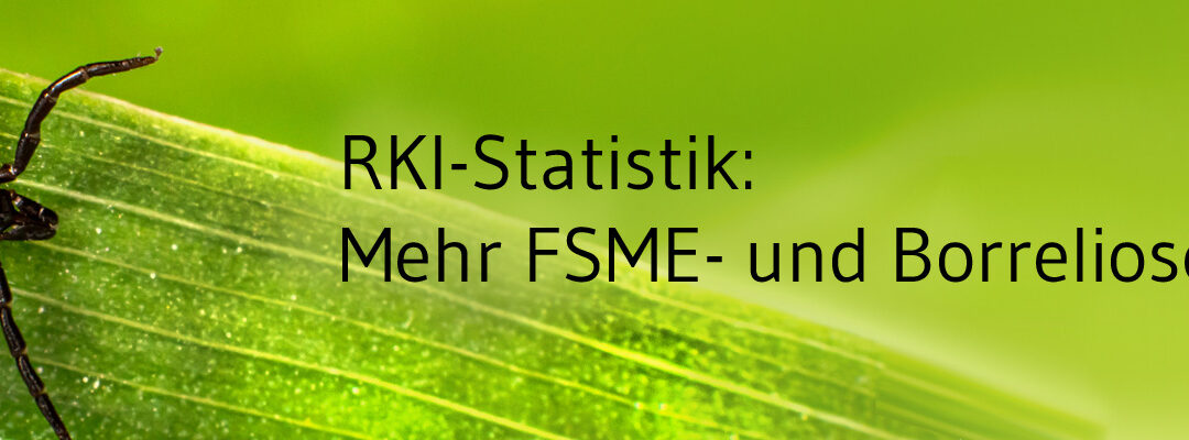 FSME- und Borreliose-Fallzahlen deutlich höher als im Vorjahr