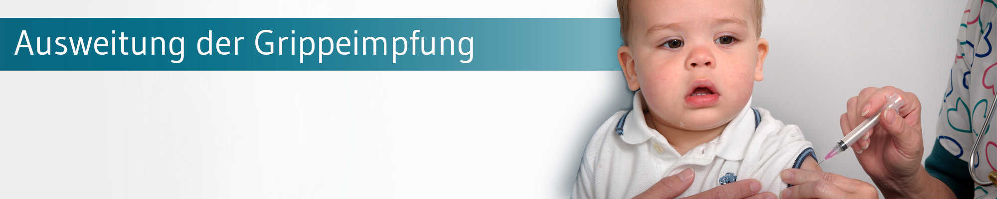 Intensivmediziner fordern Grippeimpfung ab 6 Monaten